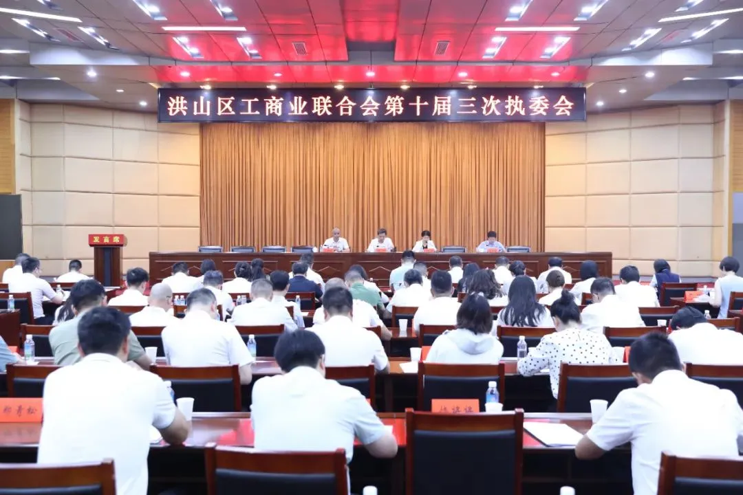 席黄琬婷出席会议。洪山区工商联机关干部、全体执委共130余人参加会议。